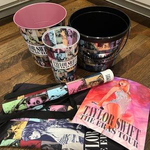 Taylor Swift Eras Tour pre-opening night (10/12/2023) merch.